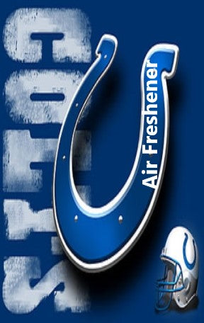 I. Colts Car Air Freshener