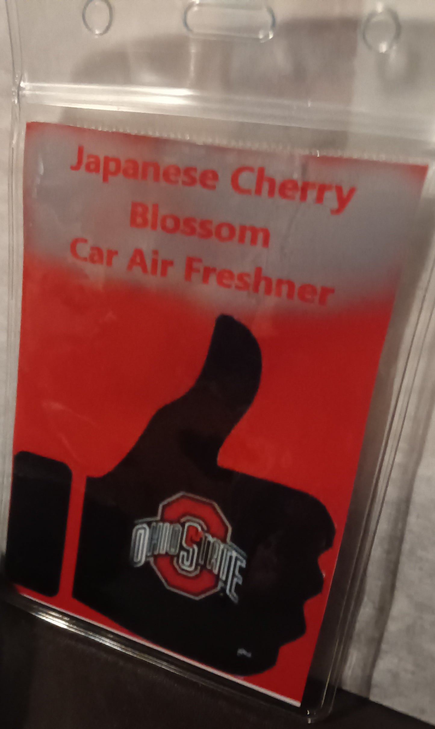 Thumbs Up for Ohio State Car Air Freshener