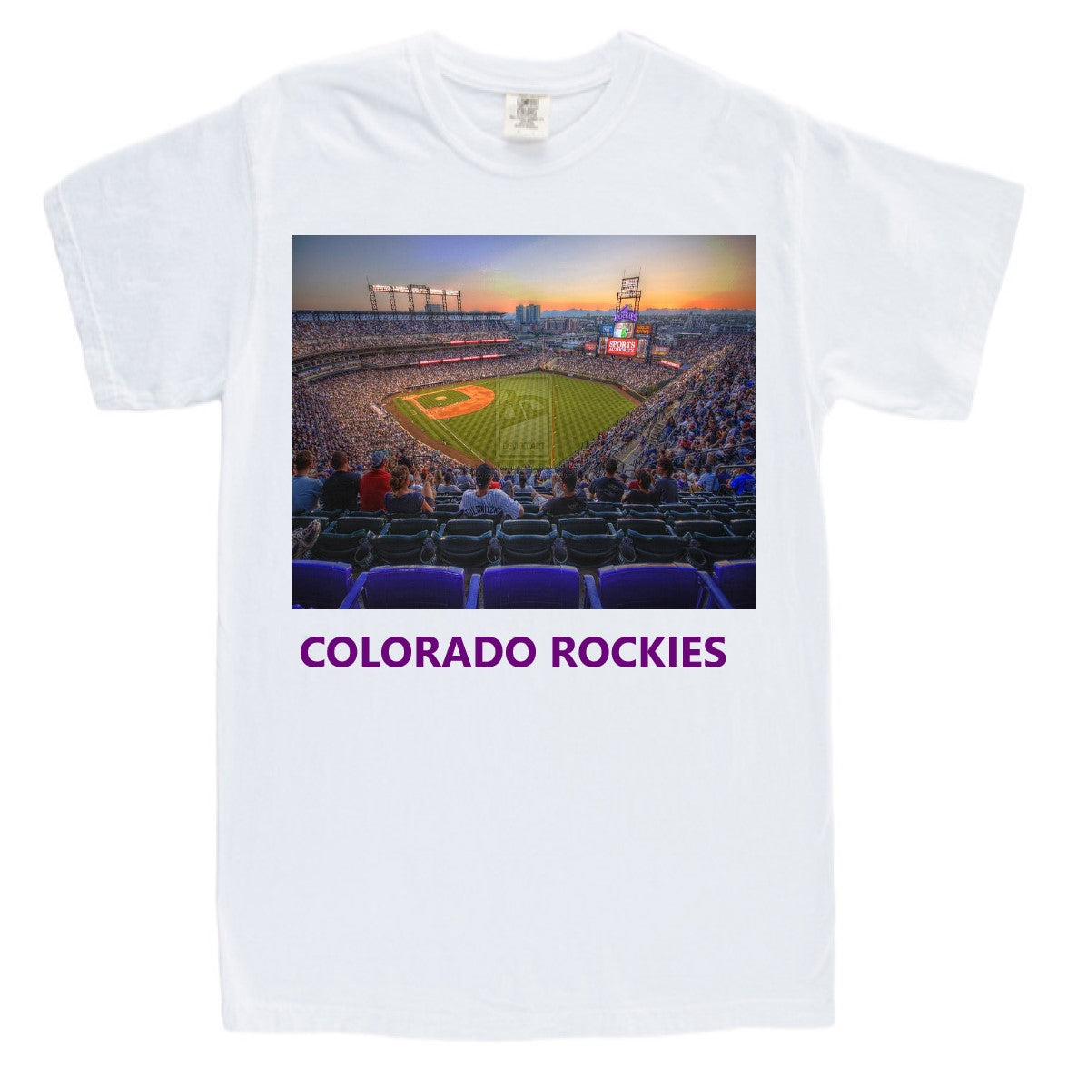 Co. Rockies Baseball Adult & Youth T-shirts