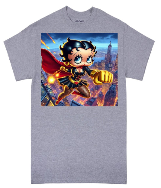 Super Hero Betty Boop T-shirt