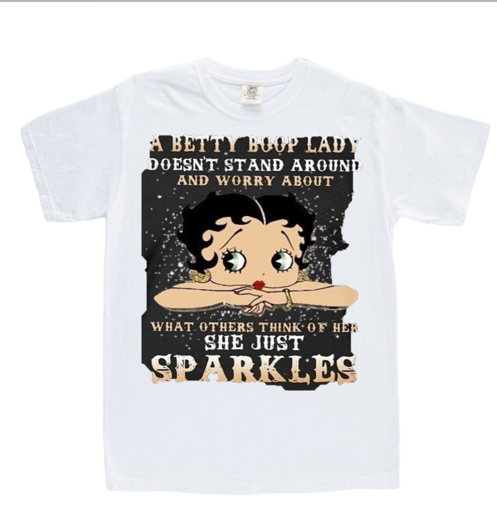 Sparkle Betty Boop T-shirt