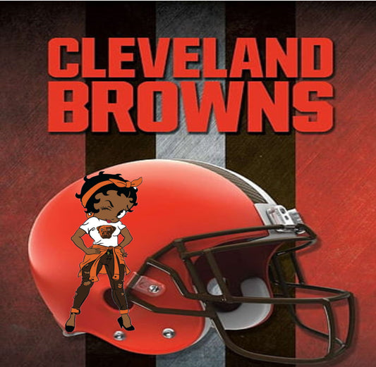 Ready To Press  Cleveland Browns DTF Print