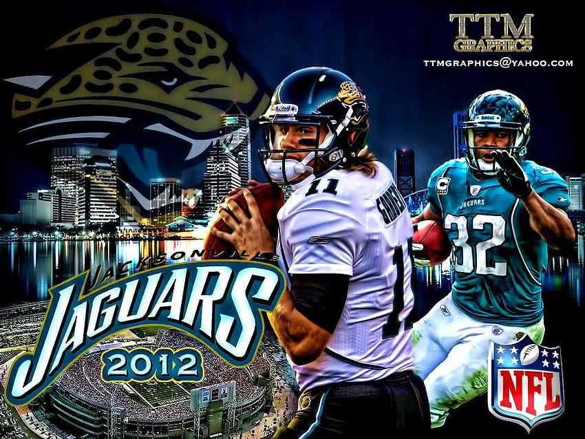 Jacksonville Jaguars Waterproof Vinyl Stickers