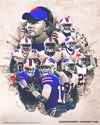 Ready To Press  Buffalo Bills DTF Print