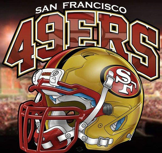 SF 49ers Waterproof Vinyl Stickers