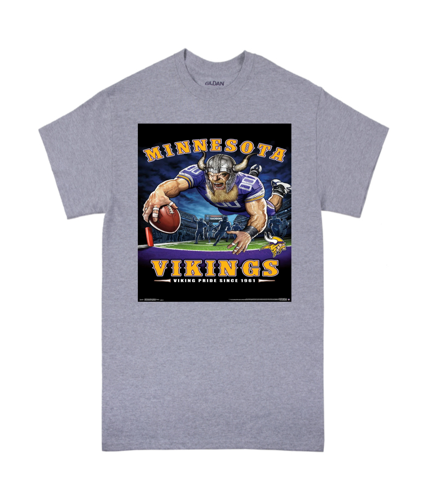 M. Vikings Football Adult & Youth T-shirts